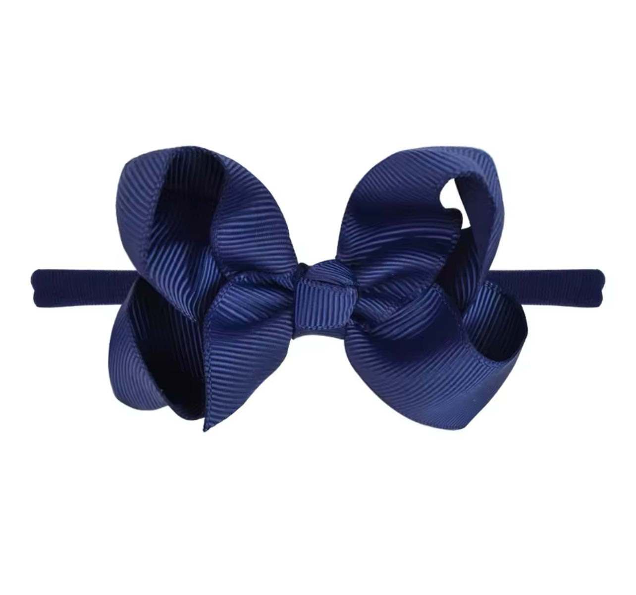 Dainty ribbon bow headband