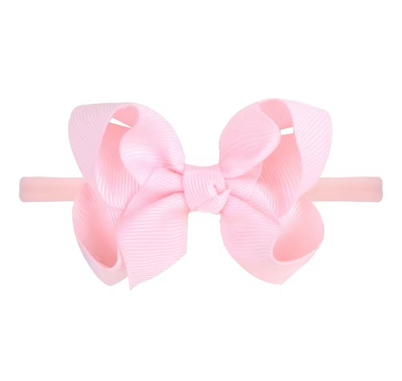 Dainty ribbon bow headband
