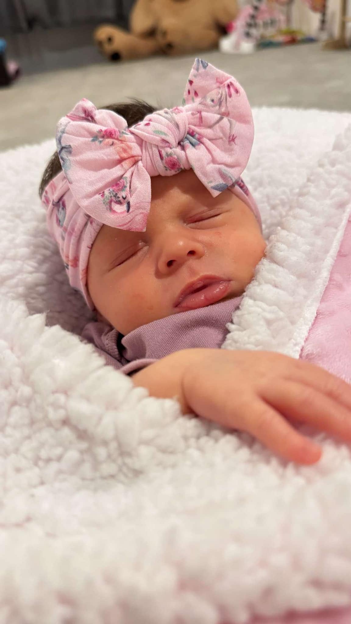 Classic bow headband - Bunny ballerina