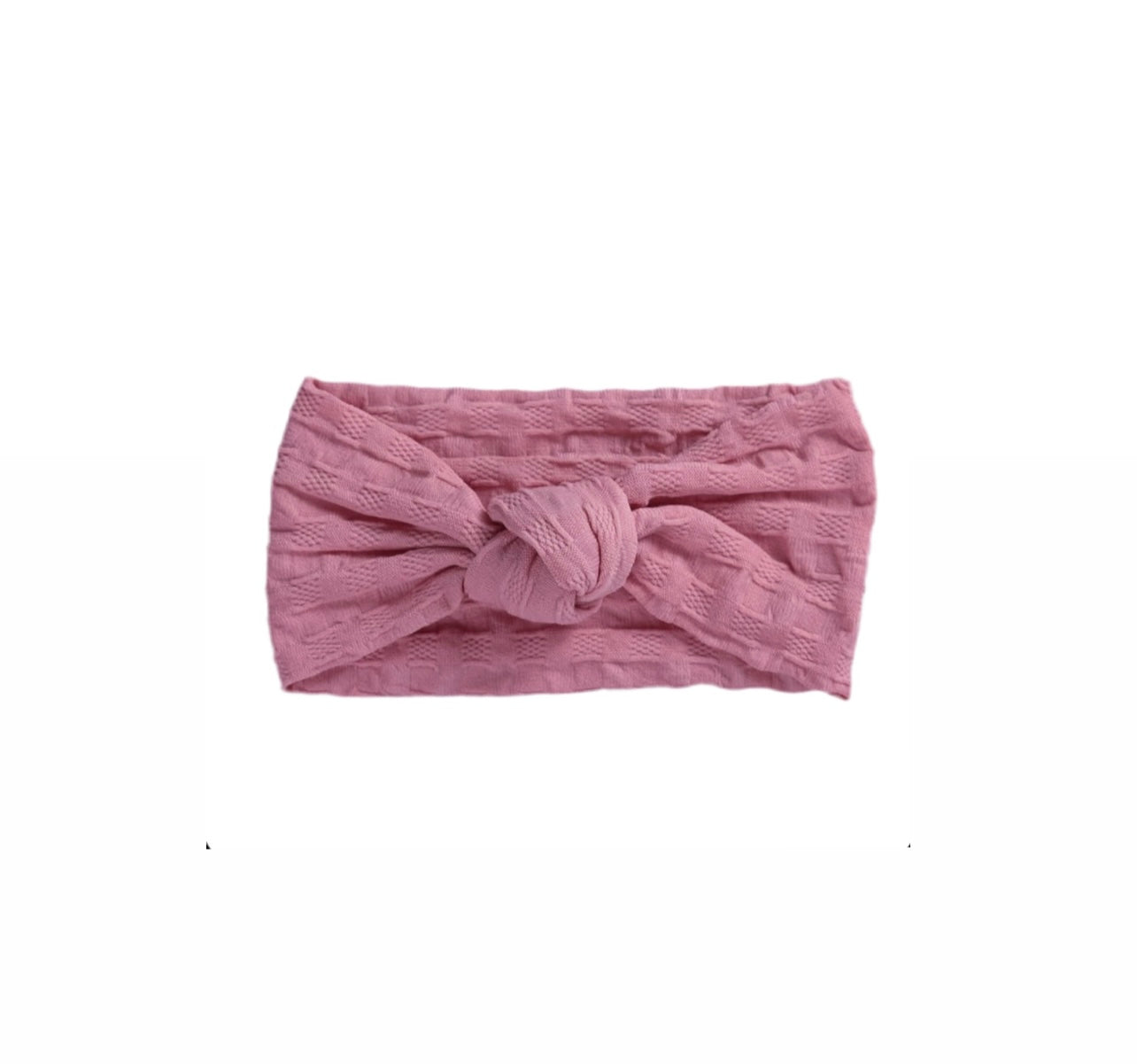 Knotted style headband