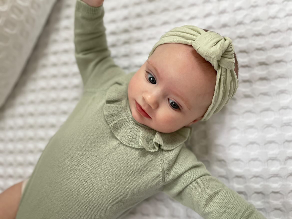 Knotted style headband