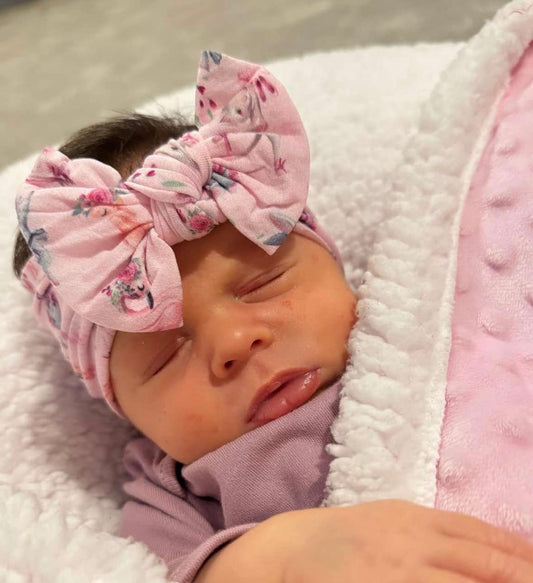 Classic bow headband - Bunny ballerina